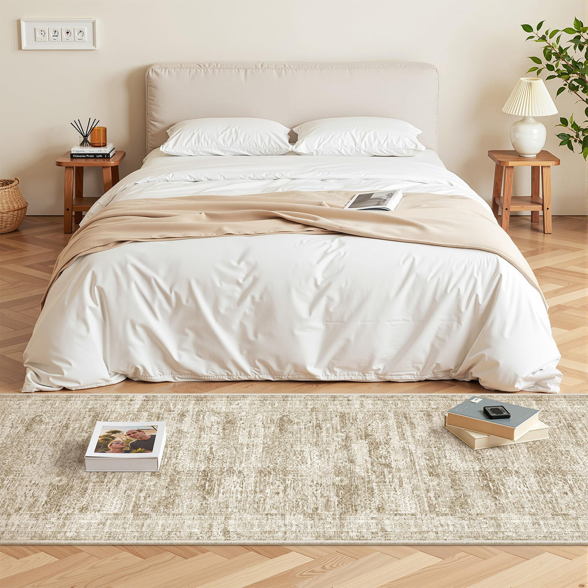 Restydon ultra-thin runner profile highlights unobtrusive low-pile design.
