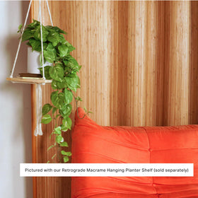 Retrograde Pothos Ivy plant desktop setup boosts tidy work area.