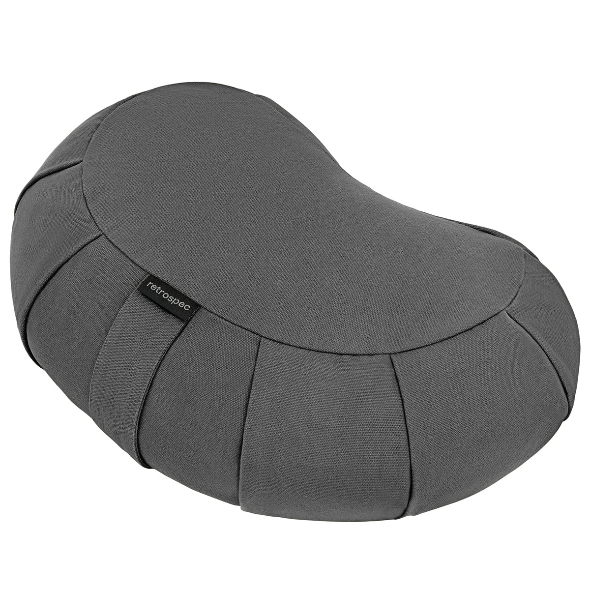 Retrospec Sedona Zafu buckwheat fill for adjustable comfort during meditation
