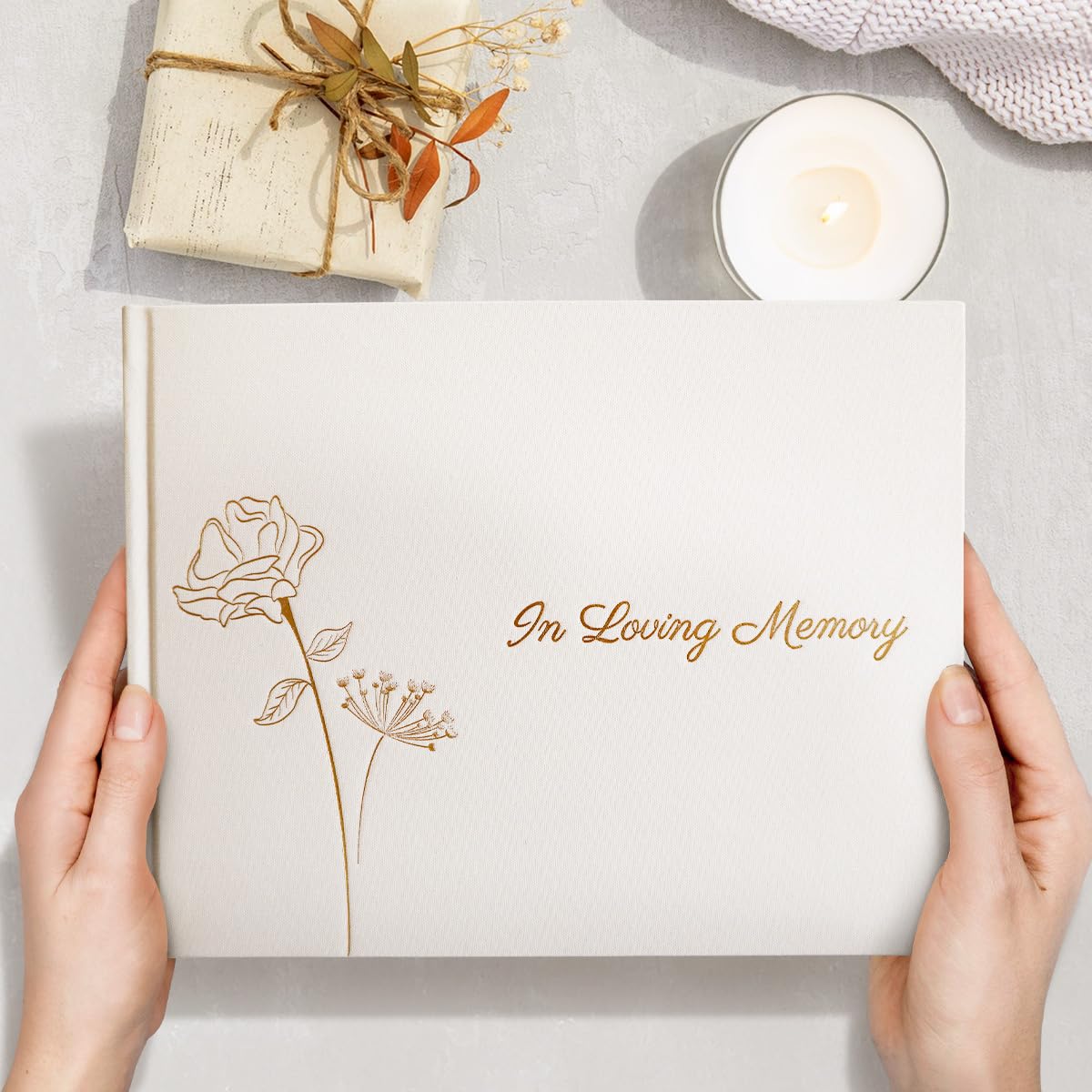 Revery guest book pen, smooth writing for heartfelt tributes.