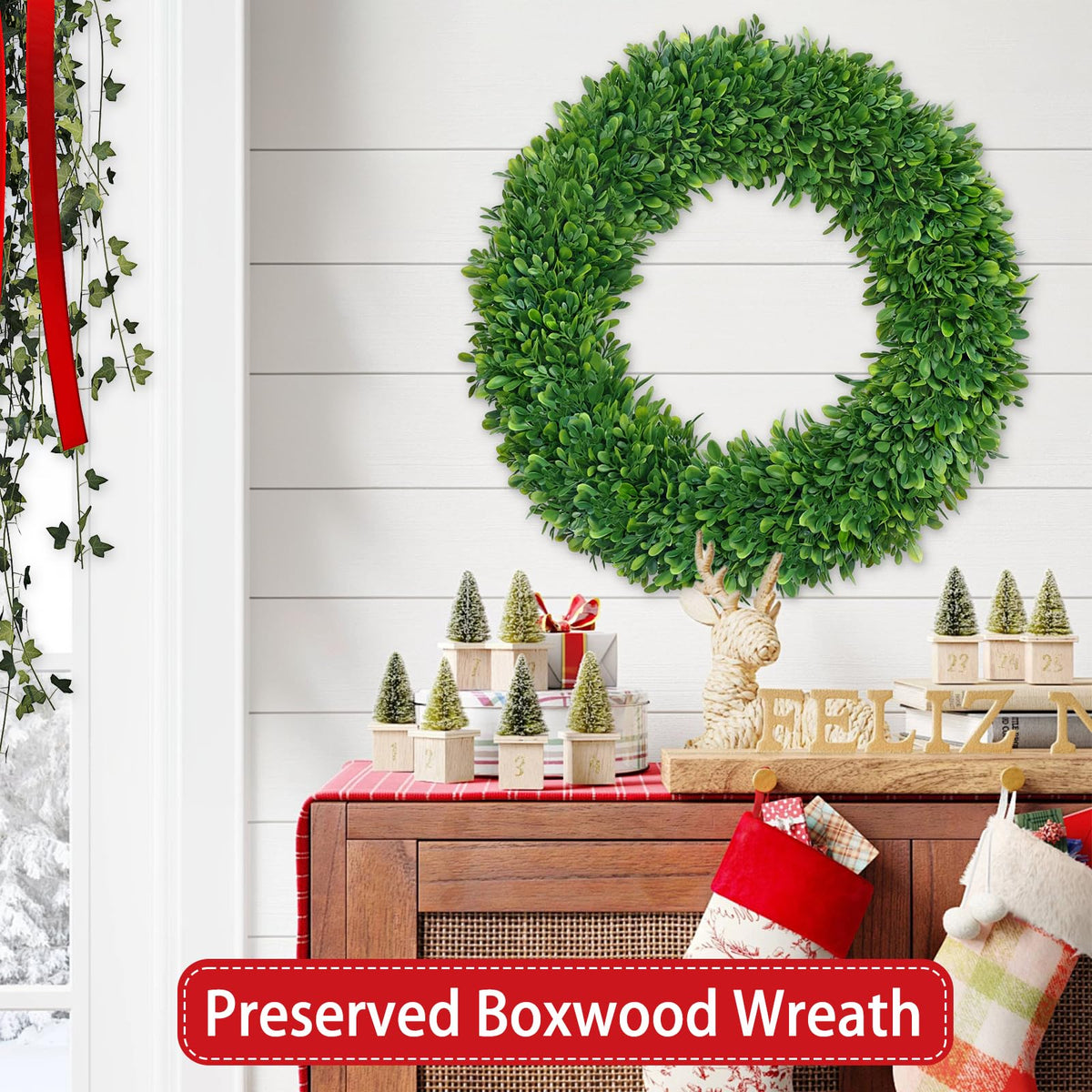 RHTRJ farmhouse-yard decor provides easy seasonal styling year after year.
