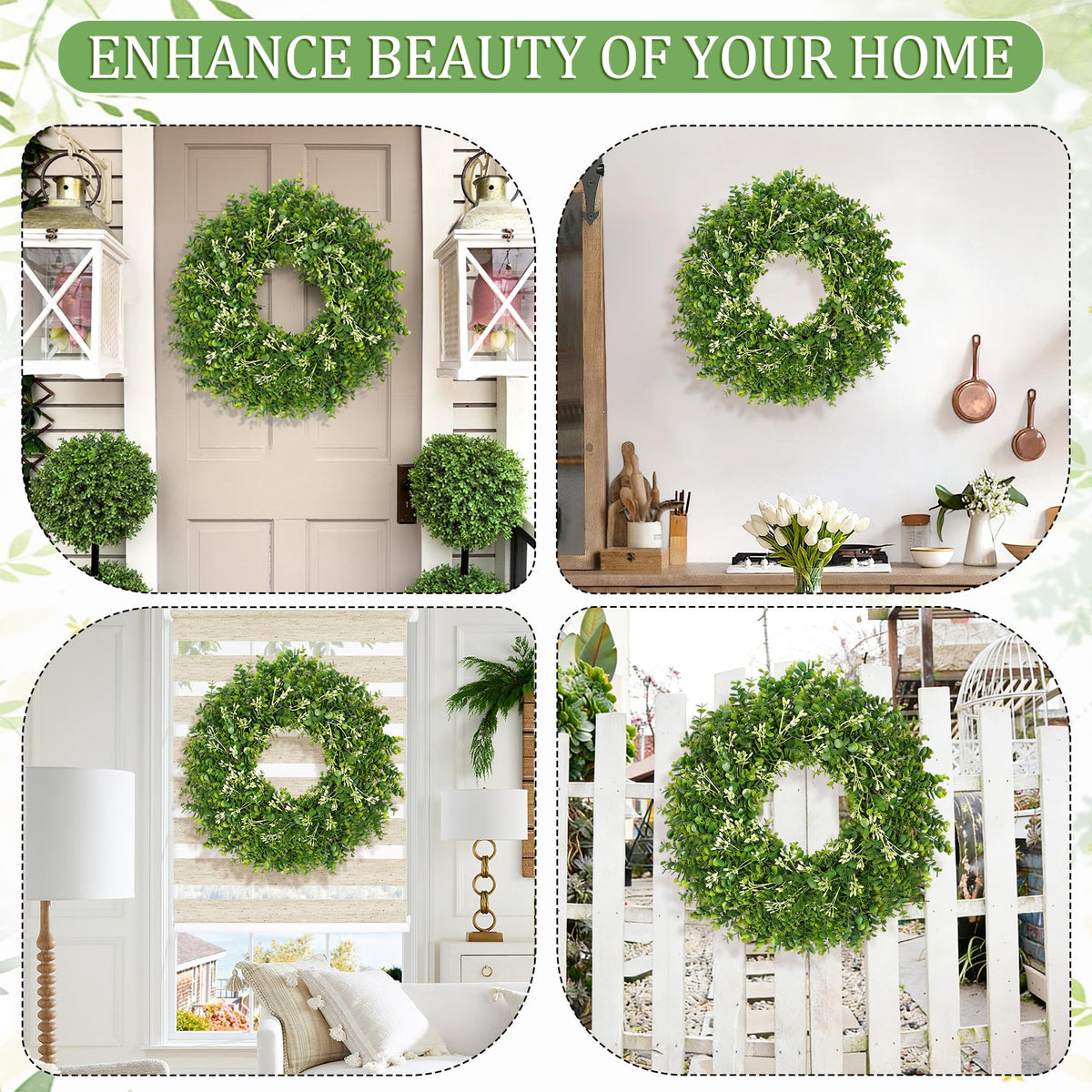 RHTRJ vivid color maintained over time for long-lasting seasonal décor.