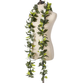 Riceshoot Maile lei green garland adds tropical flair to ceremonies.