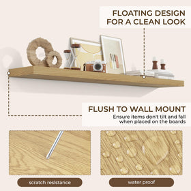 RICHFOCUS two-pack shelving kit with easy installation hardware