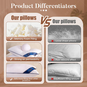 Richtry pillow insert is machine-washable for easy cleaning and freshness