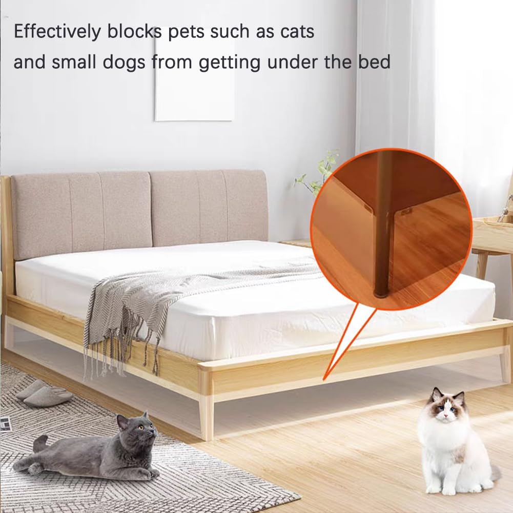 Rictine clear toy blockers on hard floor confirm secure adhesion on wood or tile.