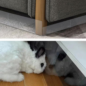 Rictine clear toy blockers for furniture protect gaps and curb pet access.