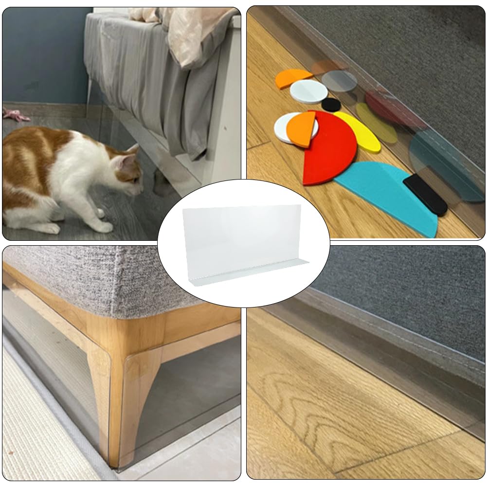 Rictine clear toy blockers stackable design helps neat storage when not in use.