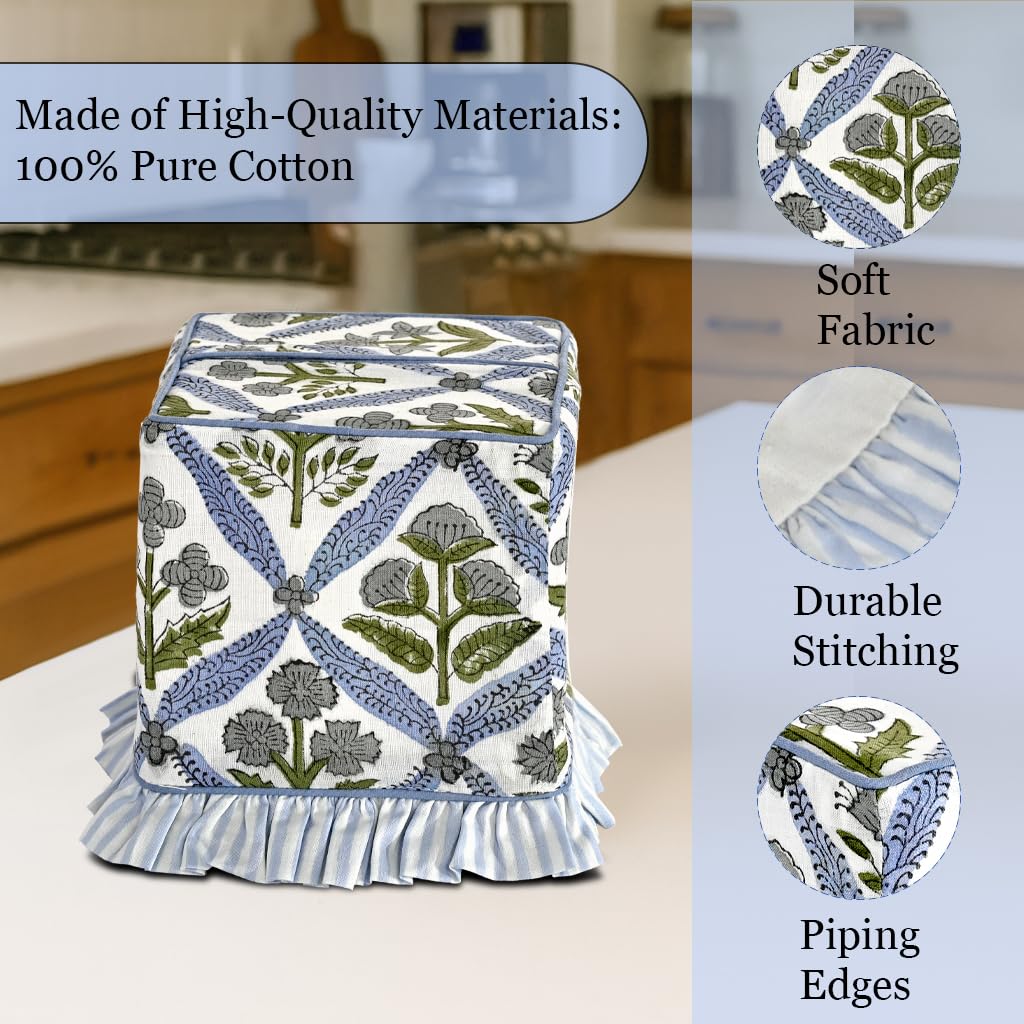 Ridhi cotton fabric texture offers breathable, premium drape for decor.