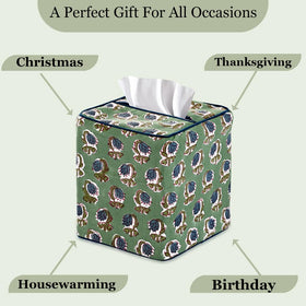 Ridhi kitchen vanity tissue box cover fits standard boxes