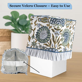 Ridhi soft-color block print decor for refined home accents