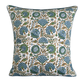 Ridhi asparagus-green cover primes farmhouse-inspired decor with rustic elegance.