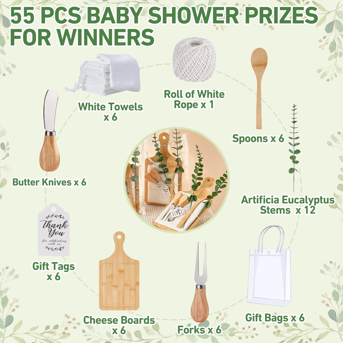 Rigibright spoons and butter spreaders in a six-piece set for practical prizes