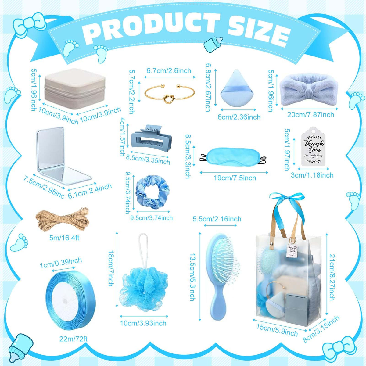 Rigibright hair accessories bundle for quick, stylish party gifts.