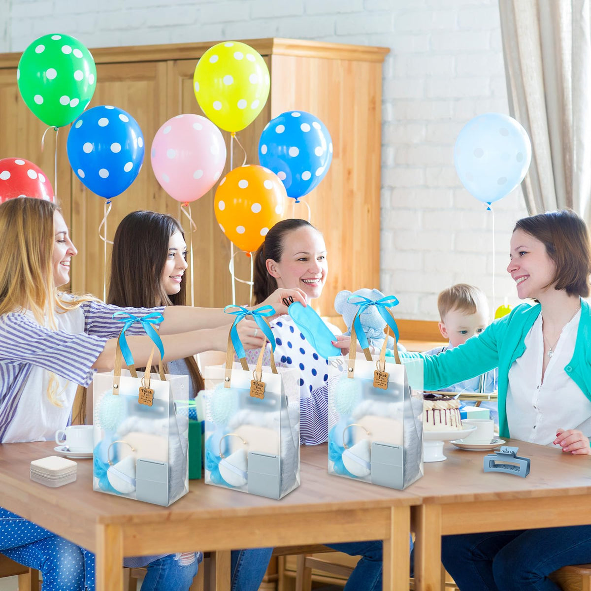 Rigibright headbands and hair brushes set ideal for favors.