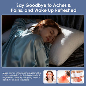 RIMIY bamboo-rayon soft cover providing plush feel and breathable comfort.