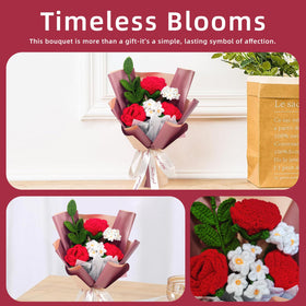 Rimvoe bouquet dimensions 13.3 by 9.5 inches for display planning