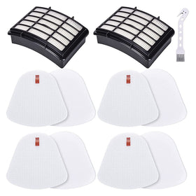 Rinakou two HEPA filters for Shark CU510/CU512 capture fine dust for cleaner air