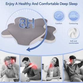Rioicy dual-height design showcases adjustable support for different sleeping positions.