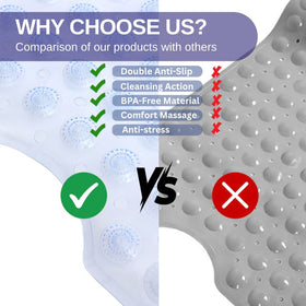 Ripidix BPA-free material keeps bath time safe for kids.