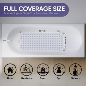 Ripidix texture provides gentle foot massage while staying stable.