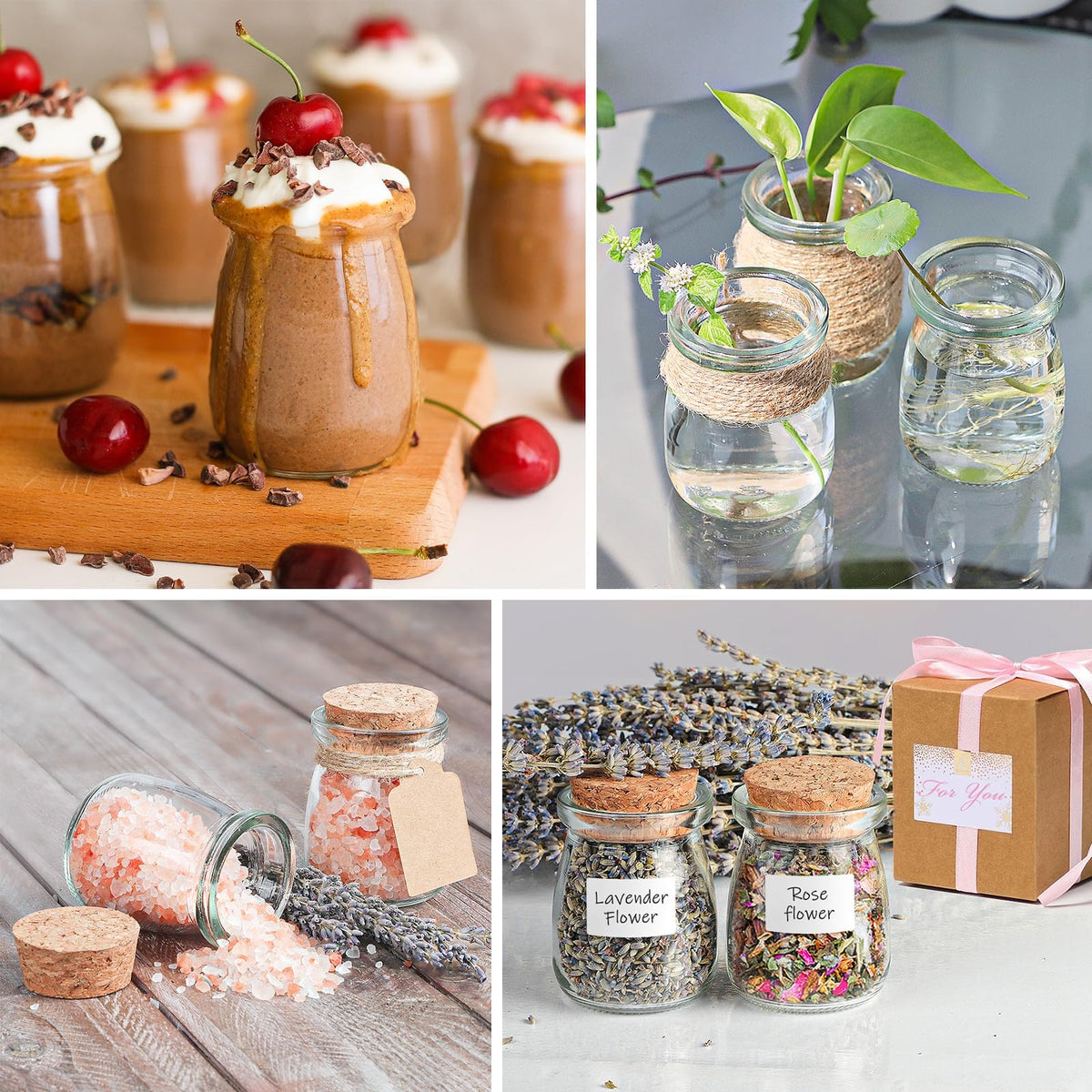 Ritayedet labels and twine included with jars enable personalized wedding favors.
