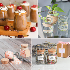 Ritayedet labels and twine included with jars enable personalized wedding favors.