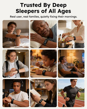 RITHEM customizable vibration alarms help tailor wake times.