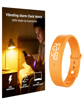 RITHEM vibrating alarm wristband delivers a strong wake cue for heavy sleepers.