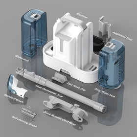 Rivenara Carpet Cleaner easy-maintenance design with simple emptying and refilling.