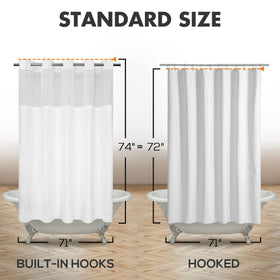River Dream durable white fabric curtain for long-lasting use