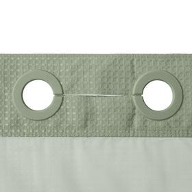 River Dream package includes curtain and fabric snap-in liner for a complete setup