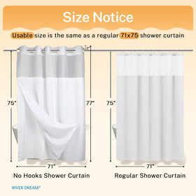 River Dream hotel-grade fabric and liner offer a premium look and feel.