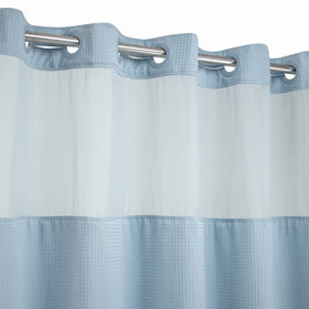 River Dream hotel-grade fabric feels substantial and keeps the curtain in place.