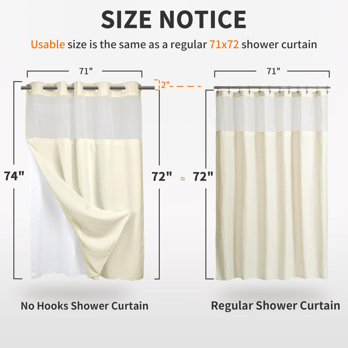 River Dream hotel-grade fabric curtain for a premium look that stays in place