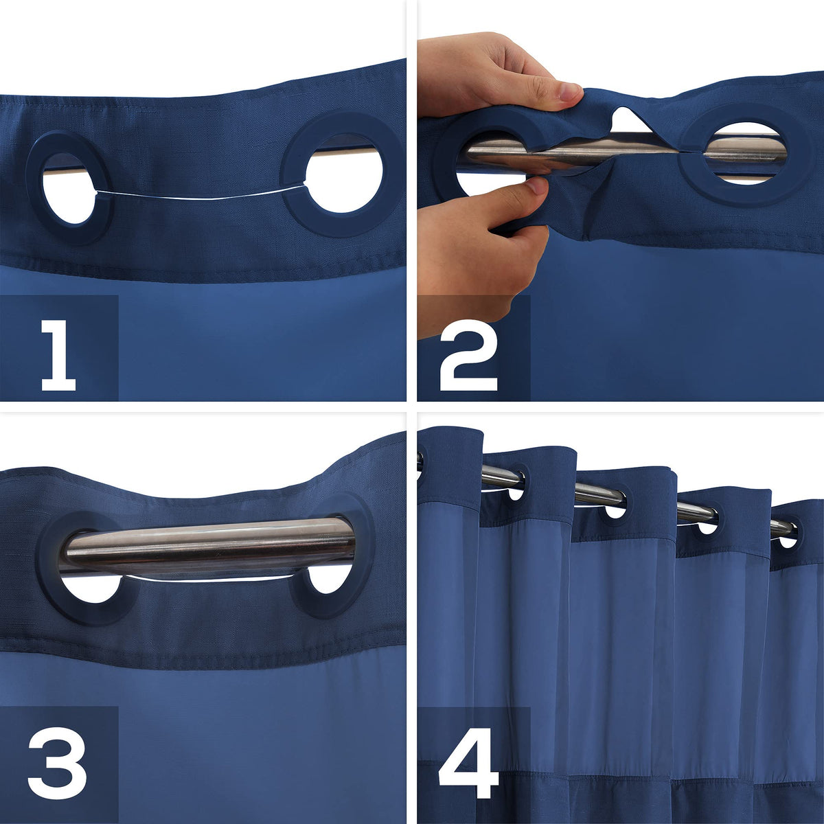 River Dream hotel-quality fabric feels durable, quick-drying, and resistant to splashes.