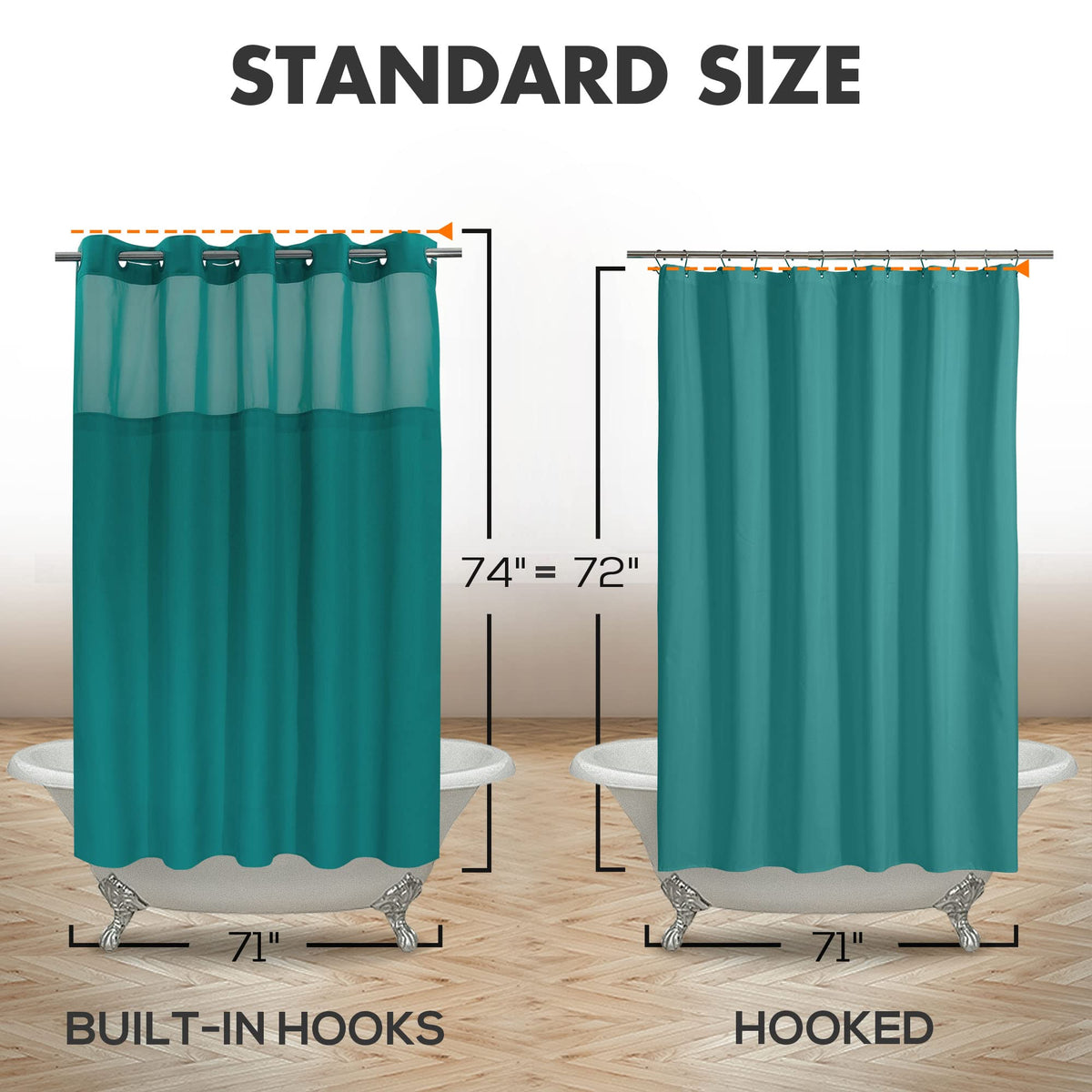 River Dream machine-washable curtain simplifies cleaning and upkeep
