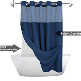 River Dream PEVA liner with snap-on design keeps water contained and easy to install.