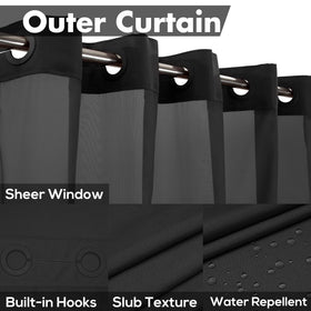 River Dream see-through top window illustrating light and privacy balance