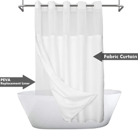 River Dream snap-in PEVA liner removable for quick replacement
