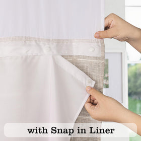 River Dream tassels detail adds texture to curtain sides