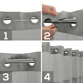 River Dream water-resistant fabric dries quickly after showers
