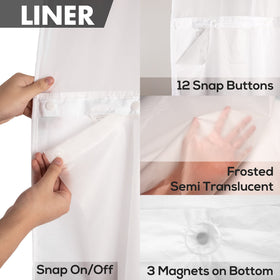 River Dream water-resistant liner for quick drying and durability
