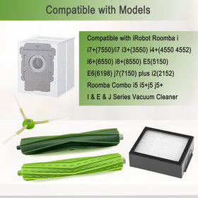 Rjnlsc Roomba filters eight-pack for better particle capture and air quality