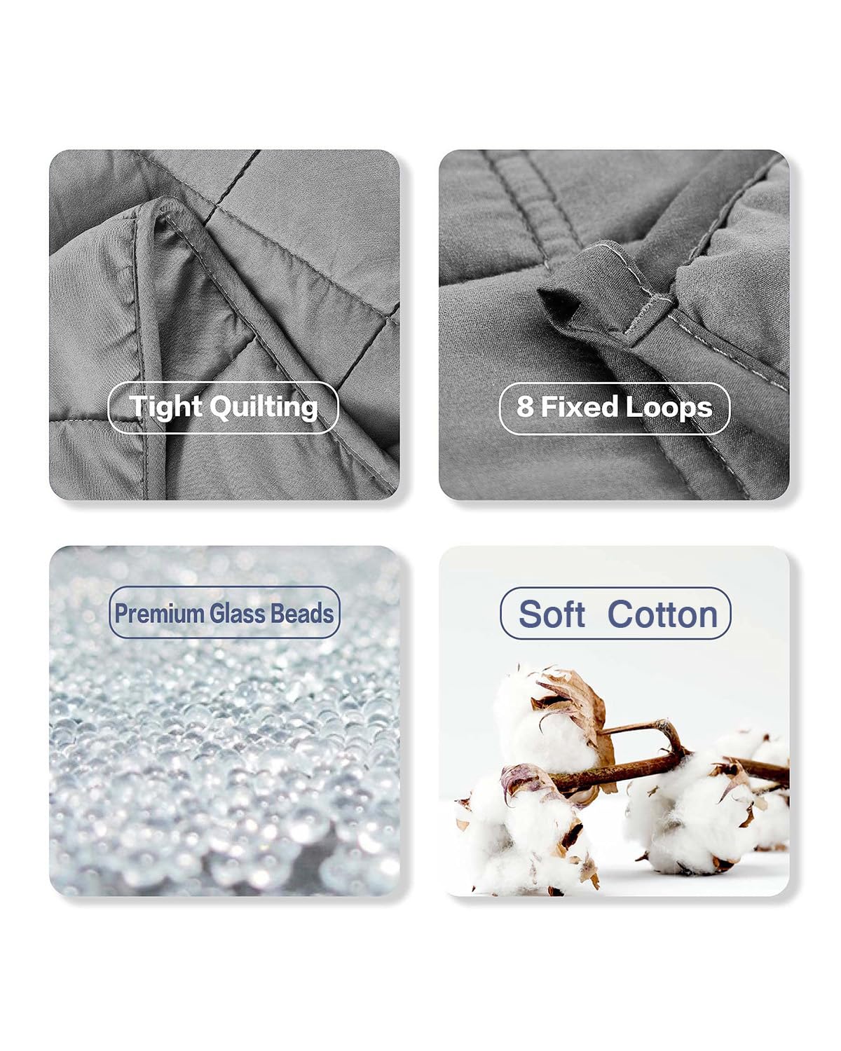 RJOP built-in duvet loops attach blanket to cover securely