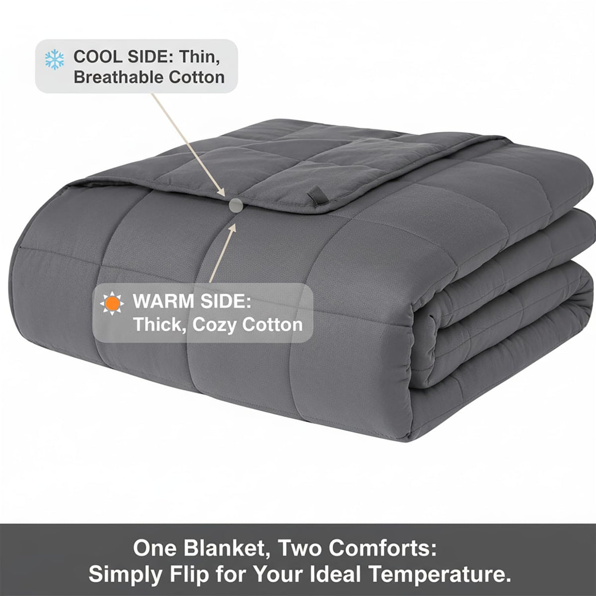RJOP duvet cover attachment loops keep blanket in place