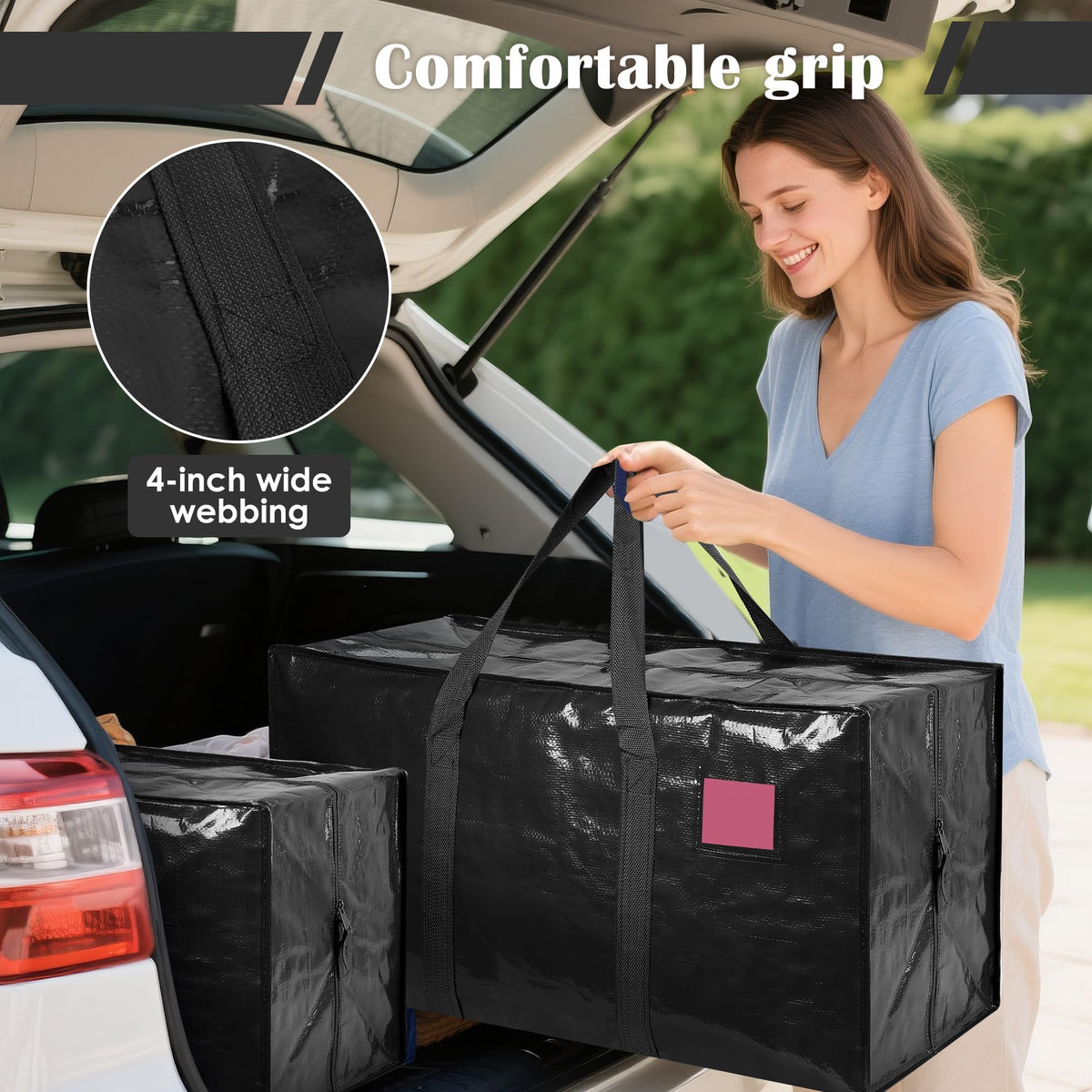 RMOHRO full-zipper closure and foldable design for fast packing