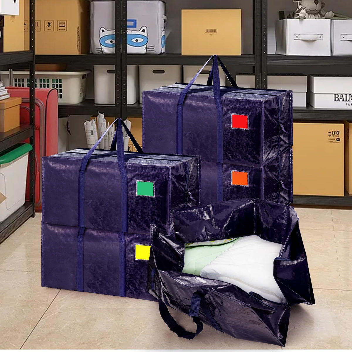 RMOHRO heavy-duty waterproof material protects contents from moisture during transport.