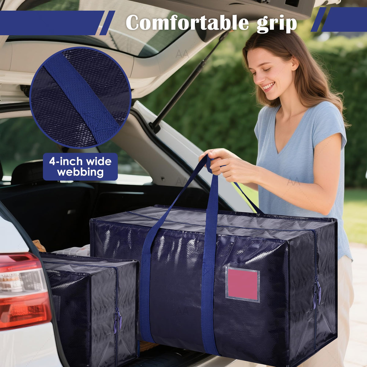 RMOHRO foldable bags compact under-bed storage after use