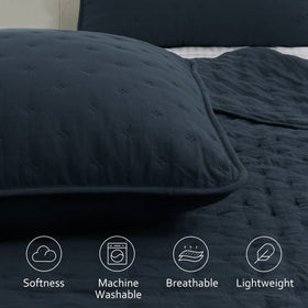 ROARINGWILD lightweight bedspread for breathable summer layering.